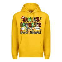 Lemon santas favorite speech therapist Premium Hoodie - AdoDesignShop
