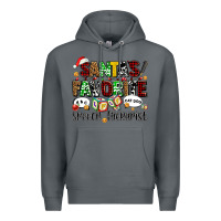 Rock santas favorite speech therapist Premium Hoodie - AdoDesignShop