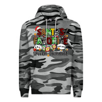 Slate Camo santas favorite speech therapist Premium Hoodie - AdoDesignShop