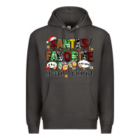 Smoke santas favorite speech therapist Premium Hoodie - AdoDesignShop