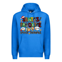 True Royal santas favorite speech therapist Premium Hoodie - AdoDesignShop
