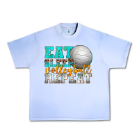 Grape Ice eat sleep volleyball repeat Urban Heavy Tee - texasbilliewilder