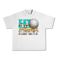 Lunar Rock eat sleep volleyball repeat Urban Heavy Tee - texasbilliewilder