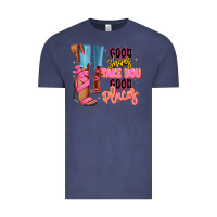 Vintage Denim Good shoes take you to good places black fashion g Vintage Tee - RanaPortraitStore