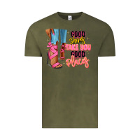 Vintage Olive Good shoes take you to good places black fashion g Vintage Tee - RanaPortraitStore