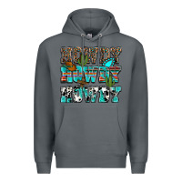 Rock western howdy howdy howdy Premium Hoodie - NancyCooperArtShop