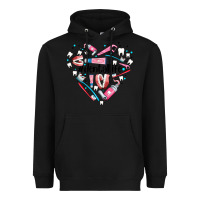 Black dental life element heart Heavyweight Hoodie - AdoDesignShop