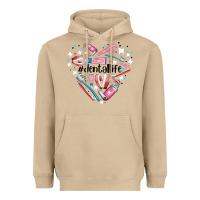 Mushroom dental life element heart Heavyweight Hoodie - AdoDesignShop