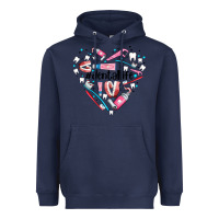 Navy dental life element heart Heavyweight Hoodie - AdoDesignShop