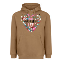 Toasted Coconut dental life element heart Heavyweight Hoodie - AdoDesignShop