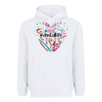 Dental Life Element Heart Heavyweight Hoodie | Teevron