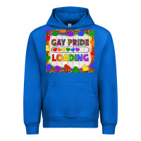 Cobalt Gay Pride Loading LGBTQ Tumbler Urban Hoodie - BundleAndBundleShop