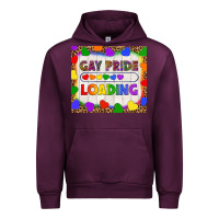 Mauve Wine Gay Pride Loading LGBTQ Tumbler Urban Hoodie - BundleAndBundleShop