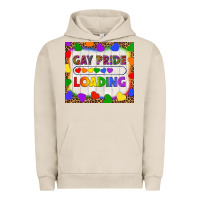 Pigment French Oak Gay Pride Loading LGBTQ Tumbler Urban Hoodie - BundleAndBundleShop