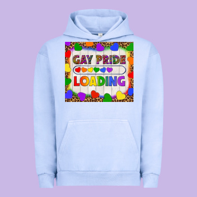 Gay Pride Loading Lgbtq Tumbler Urban Hoodie Designed By Bundleandbundleshop