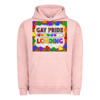 Pigment Salmon Gay Pride Loading LGBTQ Tumbler Urban Hoodie - BundleAndBundleShop