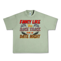 Oil Green fancy like the race track on a date night Urban Heavy Tee - texasbilliewilder