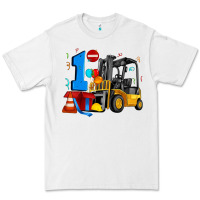 White forklift birthday one Premium Tee - Artiststas