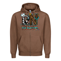Chestnut rn nurse Zipper Hoodie - CowhideDigitalArt