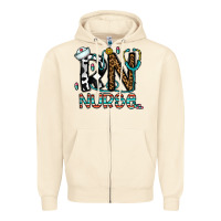 Sandshell rn nurse Zipper Hoodie - CowhideDigitalArt