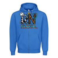 True Royal rn nurse Zipper Hoodie - CowhideDigitalArt