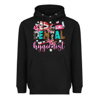 Black dental hygienist Heavyweight Hoodie - AdoDesignShop