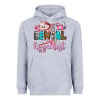 Heather Grey dental hygienist Heavyweight Hoodie - AdoDesignShop