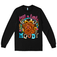 Black just a little moody Long Sleeve Tee - Zillion Design Studio