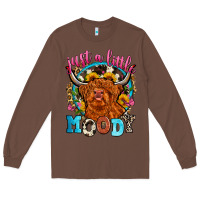 Chestnut just a little moody Long Sleeve Tee - Zillion Design Studio