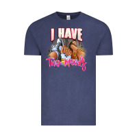 Vintage Denim I have two moods sneaker and heels Vintage Tee - RanaPortraitStore