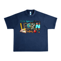 Navy y'all gonna learn today Urban Heavy Tee - Zillion Design Studio