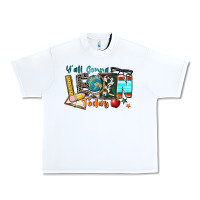 White y'all gonna learn today Urban Heavy Tee - Zillion Design Studio