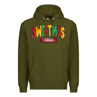 Army Green swiftmas season Premium Hoodie - MaliasSmallBusiness