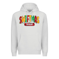 Dove Grey swiftmas season Premium Hoodie - MaliasSmallBusiness