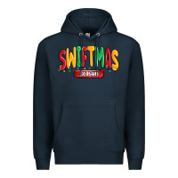 Navy swiftmas season Premium Hoodie - MaliasSmallBusiness
