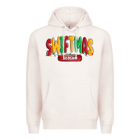 Pale Pink swiftmas season Premium Hoodie - MaliasSmallBusiness