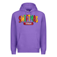 Purple swiftmas season Premium Hoodie - MaliasSmallBusiness