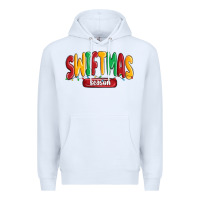 White swiftmas season Premium Hoodie - MaliasSmallBusiness