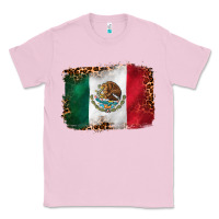 Bubblegum Pink mexican and leopard flag Classic Tee - CTS Tumbler Store