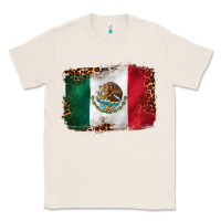 Natural mexican and leopard flag Classic Tee - CTS Tumbler Store