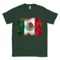 Sports Green mexican and leopard flag Classic Tee - CTS Tumbler Store