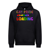 Black Western Gay Pride Loading LGBTQ+ Urban Hoodie - BundleAndBundleShop