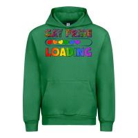 Emerald Western Gay Pride Loading LGBTQ+ Urban Hoodie - BundleAndBundleShop