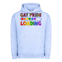Pigment Grape Ice Western Gay Pride Loading LGBTQ+ Urban Hoodie - BundleAndBundleShop