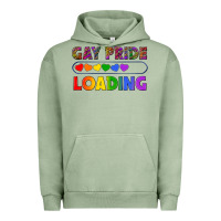 Pigment Oil Green Western Gay Pride Loading LGBTQ+ Urban Hoodie - BundleAndBundleShop