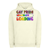 Pigment Pistachio Western Gay Pride Loading LGBTQ+ Urban Hoodie - BundleAndBundleShop