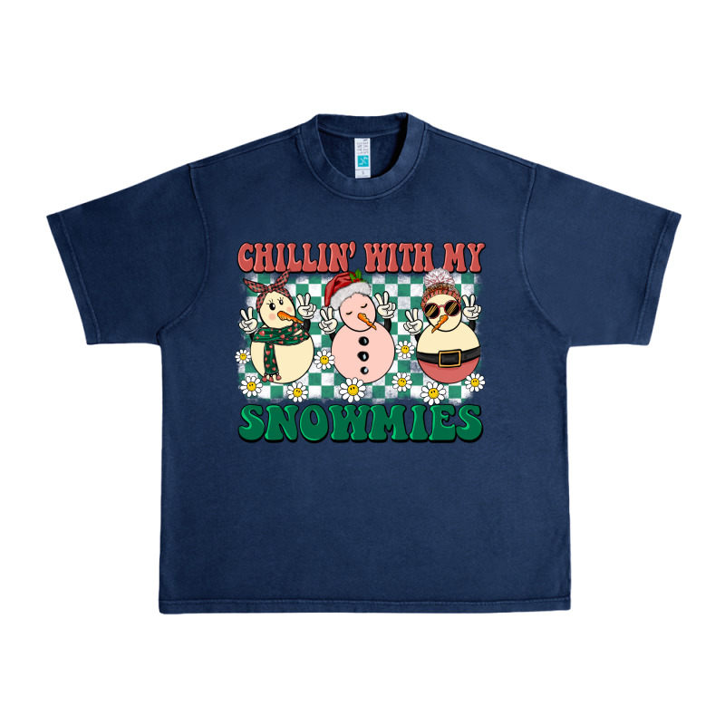 Chillin With My Snowmies Urban Heavy Tee by BarkalooDesign | Teevron