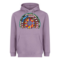 Lavender sunflower american flag leopard gemstone cowhide rainbow Heavyweight Hoodie - Artiststas