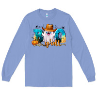 Colony Blue Boo Y'all Long Sleeve Tee - texasbilliewilder