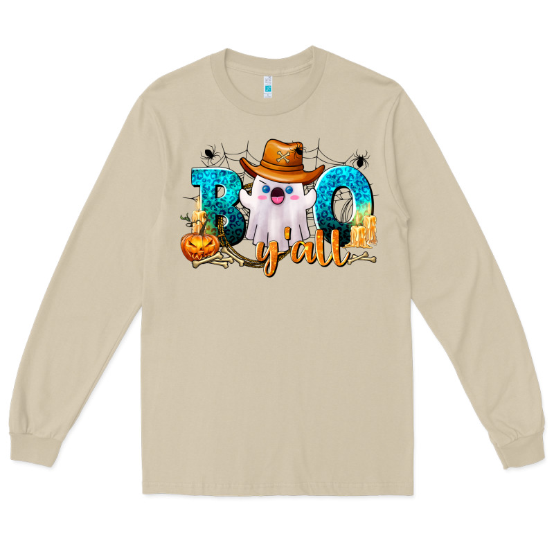 Boo Y'all Long Sleeve Tee by texasbilliewilder | Teevron